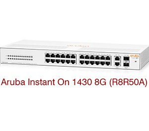Aruba Instant On 1430 26G 2SFP Switch R8R50A